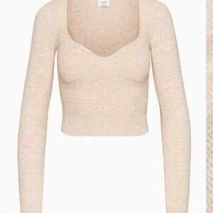 Aritzia Wilfred Greer Sweater- XS beige